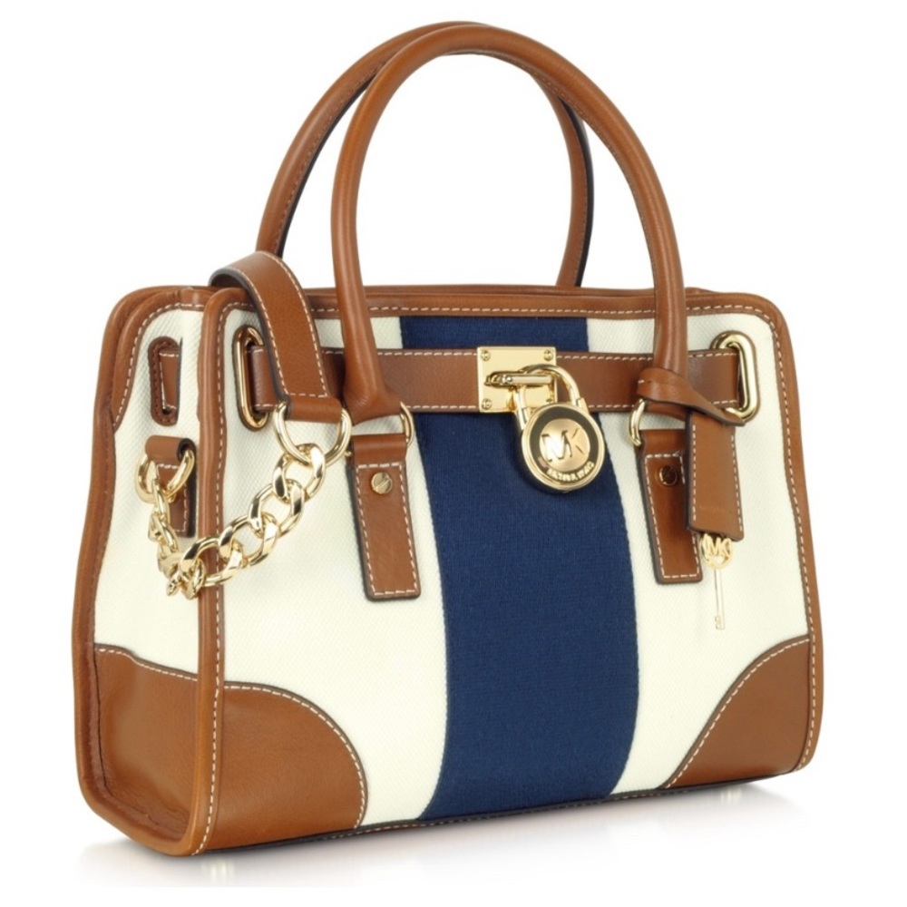 MK Hamilton Monostripe Satchel
